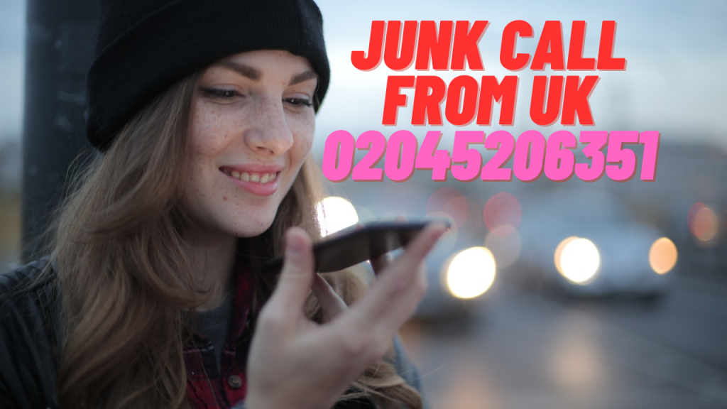 United Kingdom Junk Call 02045206351