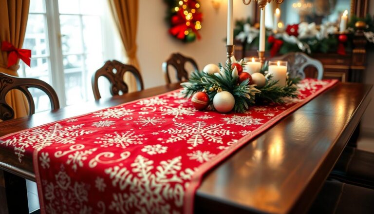 christmas table runner