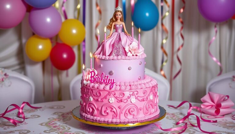 barbie birthday cake