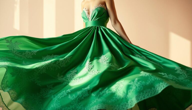 emerald green quince dress